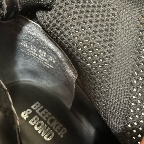 Bleeker & Bond black mesh open toe booties 8.5 - Picture 10 of 10